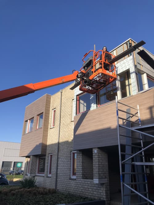 Montage van Gevelbekleding
